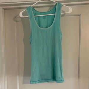 American Eagle Outfitters Teal Tank Top